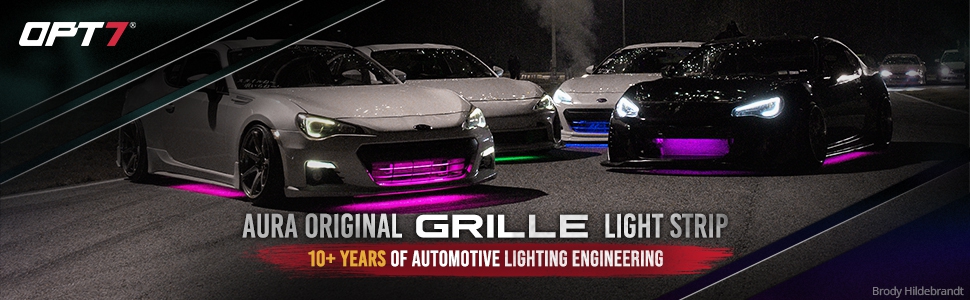 aura LED grille lighting kit